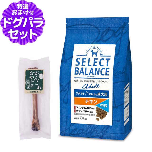 セレクトバランス アダルトチキン 中粒 ドックフード 【公式通販】