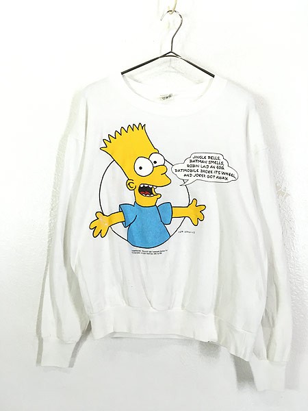 レディース 古着 90s USA製 The Simpsons シンプソンズ BART バート