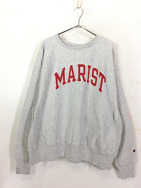 古着 00s Champion Reverse Weave 「MARIST」 リバース スウェット XL 古着