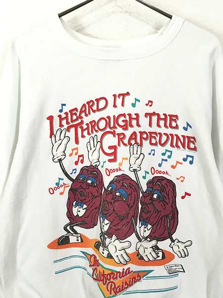 古着 80s California Raisins オーケストラ レーズン スウェット 