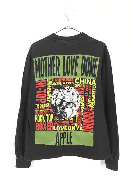 古着 90s USA製 Mother Love Bone グランジ ロック バンド 長袖 T 