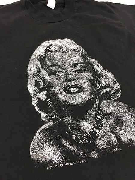 肩幅平置き約44cm90s Marilyn Monroe マリリンモンロー　tシャツ usa製　M