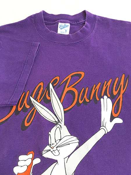 古着 90s USA製 LOONEY TUNES バックスバニー 人参 キメポーズ BIG