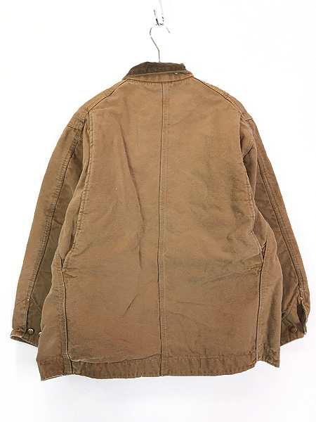 古着 60-70s Carhartt 裏地 ブランケット ブラウン ダック ミシガン