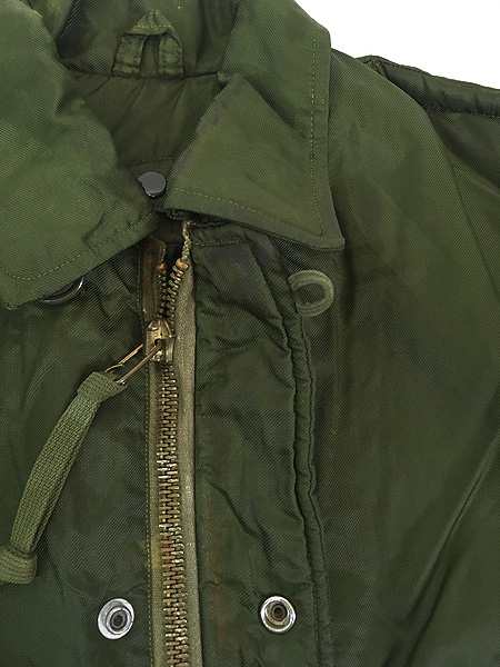 古着 70s 米軍 US NAVY ECW A-1 冷寒地用 ナイロン デッキ ジャケット