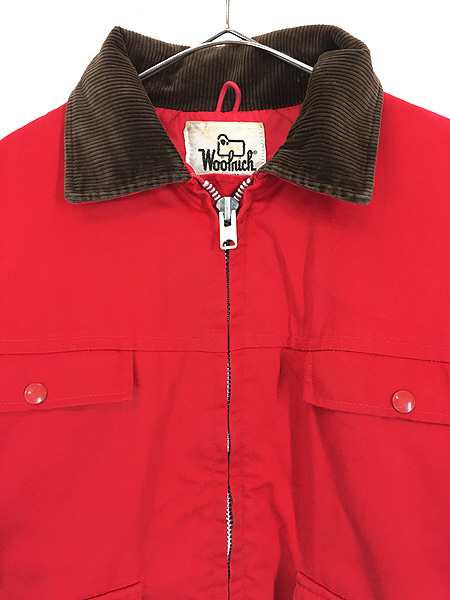 古着 70s WoolRich ハンティング 総柄 ライナー パデッド ナイロン ...