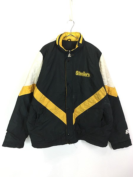 古着 90s NFL Pittsburgh Steelers スティーラーズ 2way パデット