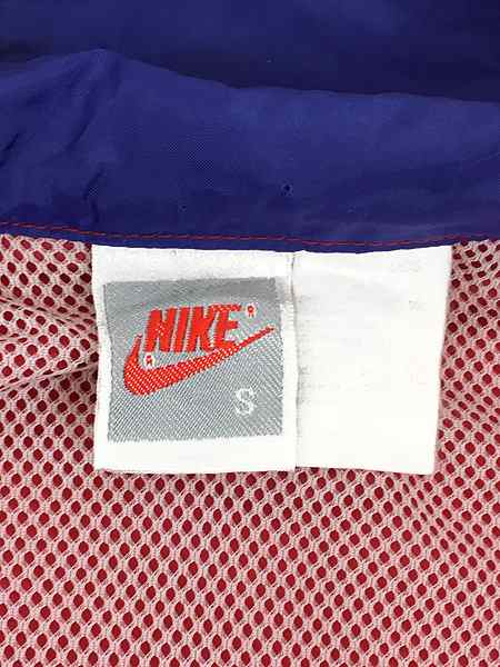 古着 90s NIKE カラフル クレイジー パターン ハーフジップ ナイロン