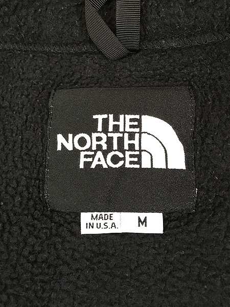 古着 90s USA製 TNF The North Face POLARTEC デナリ フリース ジャケット オールブラック M 古着?@｜au  PAY マーケット