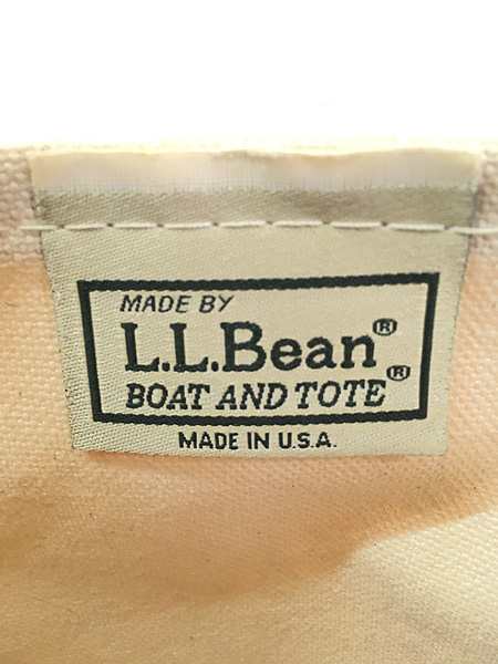 雑貨 古着 90s USA製 LL Bean 「Boat and Tote」 LMO 刺しゅう