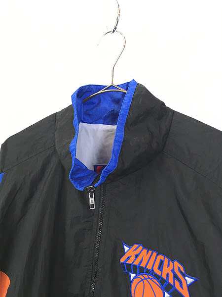 古着 90s Pro Plaｙer NBA New York Knicks クレイジー ナイロン