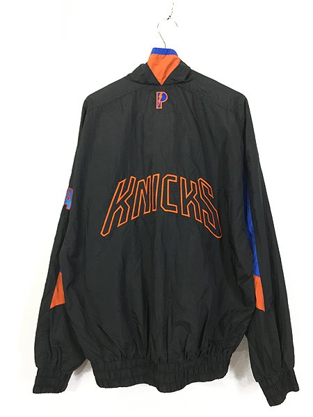 古着 90s Pro Plaｙer NBA New York Knicks クレイジー ナイロン