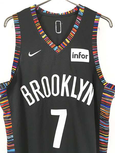 古着 NIKE製 NBA Brooklyn Nets ネッツ No7 「Kevin Durant」 デュラント メッシュ タンクトップ 48  古着の通販はau PAY マーケット - 古着屋ドラセナ | au PAY マーケット－通販サイト