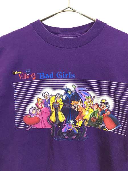 激レア 新品タグ付き Disney 6XL バッドガールズ ヴィランズ Tシャツ