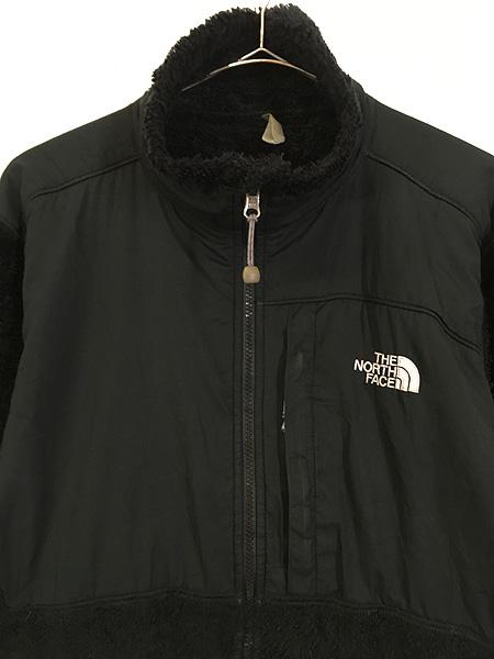 レディース 古着 TNF The NorthFace 「SUMMIT SERIES」 高機能 POLARTEC  パイル フリース ジャケット 黒 L 古着