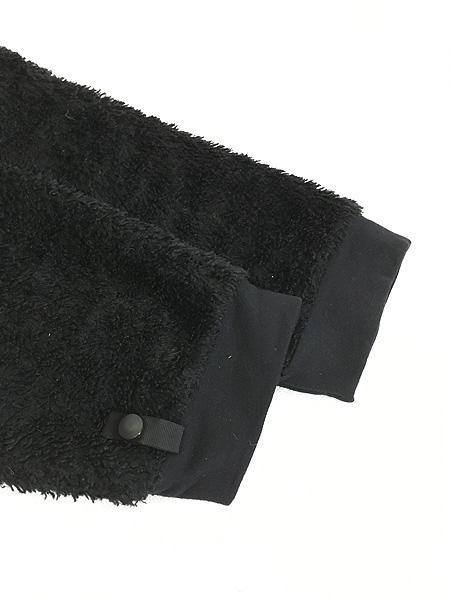 レディース 古着 TNF The NorthFace 「SUMMIT SERIES」 高機能 POLARTEC  パイル フリース ジャケット 黒 L 古着