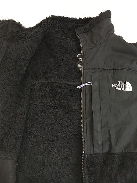 レディース 古着 TNF The NorthFace 「SUMMIT SERIES」 高機能 POLARTEC  パイル フリース ジャケット 黒 L 古着