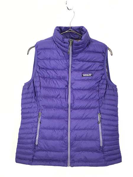 レディース 古着 15s Patagonia 「ダウン セーター」 軽量 & 薄手 グース ダウン ベスト パッカブル M 古着ベスト