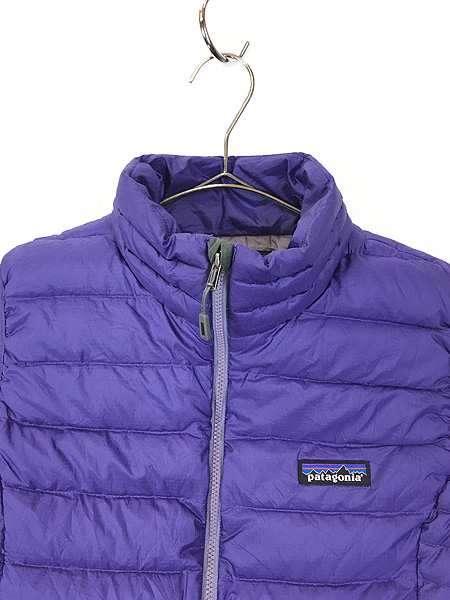 レディース 古着 15s Patagonia 「ダウン セーター」 軽量 & 薄手 グース ダウン ベスト パッカブル M 古着