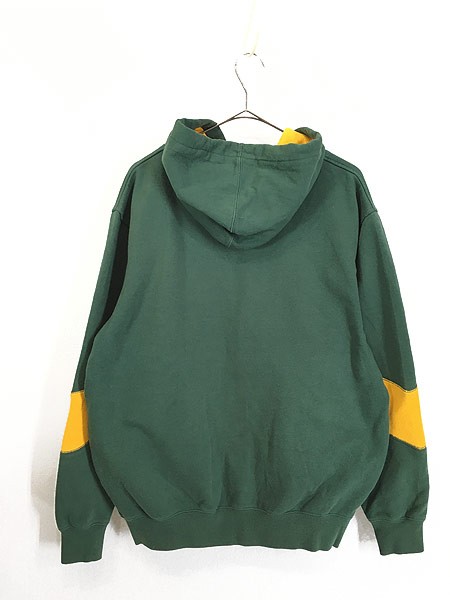 古着 90s NFL Green Bay Packers パッカーズ サーマル 切替 スウェット ...