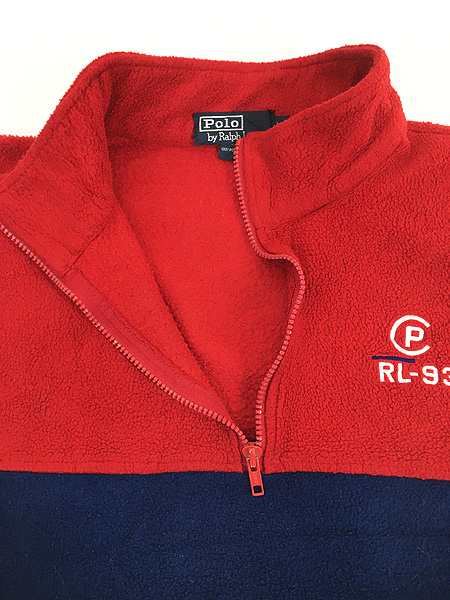 古着 90s USA製 Polo Ralph Lauren 「RL-93」 POLO HI TECH ハーフ