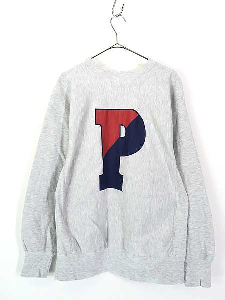 古着 90s USA製 Champion Reverse Weave PENN 「P」 BIG