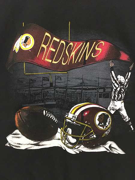 古着 90s USA製 NFL Washington Redskins レッドスキンズ グラフィック