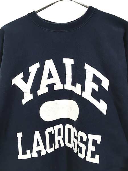 古着 90s USA製 Champion Reverse Weave 「YALE」 カットオフ リバース