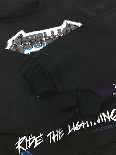 古着 90s METALLICA 「Ride the Lightning」 ヘヴィ メタル ロック