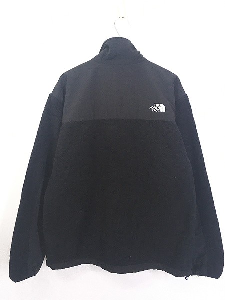 古着 TNF The North Face 黒×黒 POLARTEC デナリ フリース ジャケット