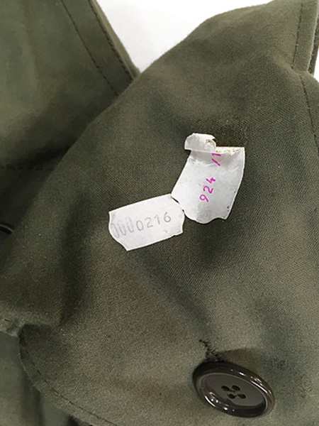 Deadstock」 古着 80s オランダ軍 ミリタリー アシンメトリー