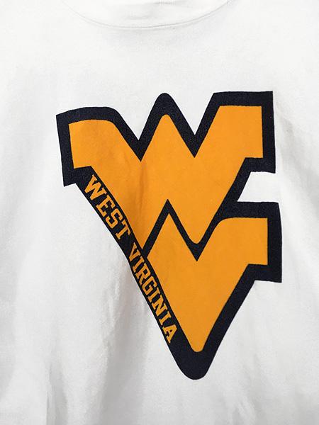 古着 80s USA製 Champion Reverse Weave 「WEST VIRGINIA」 染込み