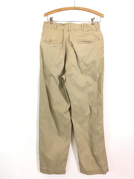 実物 US ARMY m45 40s チノパン usa製 米軍 M-1945 チノパン US Army M45 TROUSERS MEN'S COTTON KHAKI
