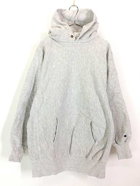 古着 90s USA製 Champion Reverse Weave 目なし リバース スウェット パーカー XXL 古着の通販は