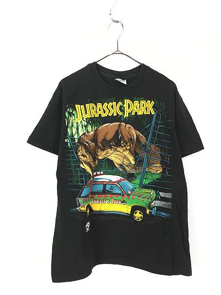 古着 80s USA製 JURASSIC PARK ジュラシックパーク 恐竜 ムービー T