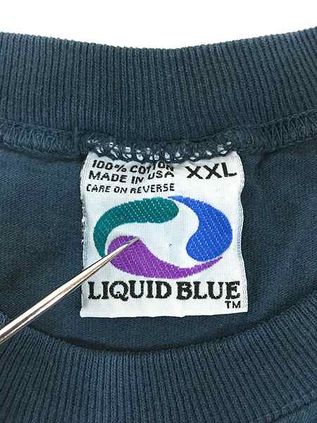 ラコステ90s USA製 スターウォーズ  タイダイtシャツ LIQUID BLUE