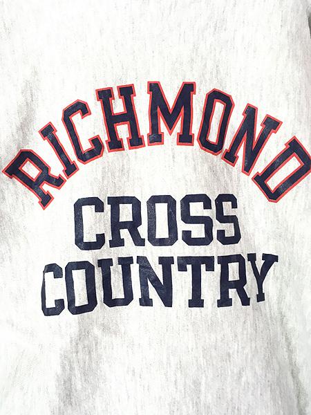 古着 90s Champion Reverse Weave レア!! 「RICHMOND」 × 「Spiders」 両面 リバース スウェット トレーナー XL 古着の通販は