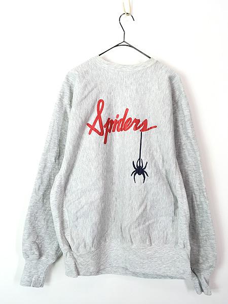 古着 90s Champion Reverse Weave レア!! 「RICHMOND」 × 「Spiders」 両面 リバース スウェット トレーナー XL 古着の通販は