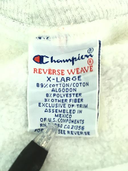 古着 90s Champion Reverse Weave レア!! 「RICHMOND」 × 「Spiders」 両面 リバース スウェット トレーナー XL 古着の通販は
