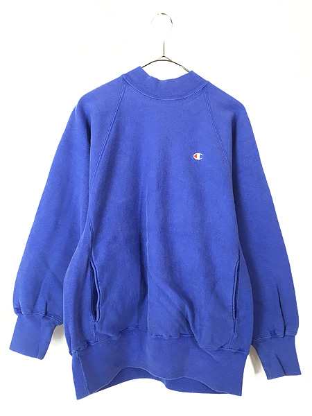 古着 90s USA製 Champion Reverse Weave ワンポイント ポケット付