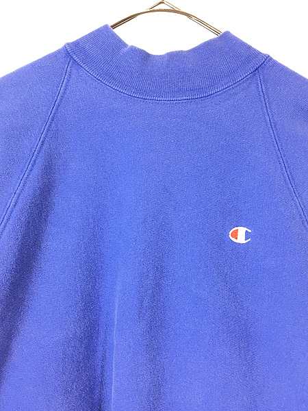 古着 90s USA製 Champion Reverse Weave ワンポイント ポケット付 