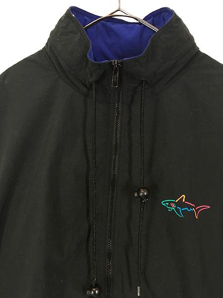 古着 90s GREG NORMAN サメ ワンポイント 刺しゅう 2way ナイロン ジャケット M 古着の通販は 古着 90s GREG NORMAN サメ ワンポイント 刺しゅう 2way ナイロン ジャケット M 古着の通販は