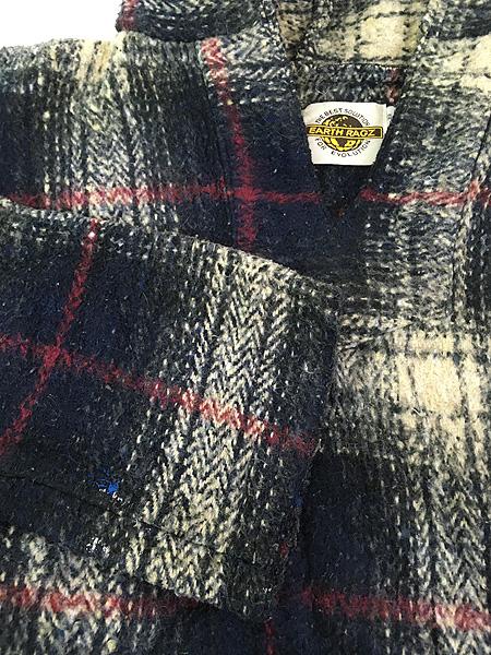 古着 90s Mexico製 EARTH RAGZ オンブレ シャドー チェック