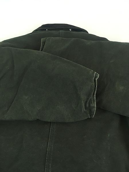 Carhartt トラディショナルコート モスグリーン 古着 Carhartt MOS モスグリーン ダック パデット