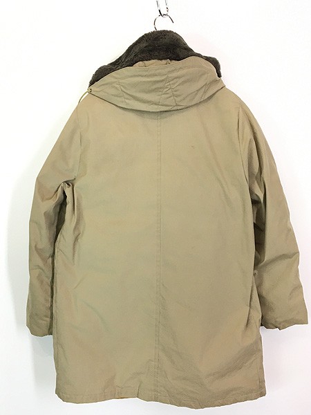 古着 70s Eddie Bauer 防寒 変型 襟ボア & フード 2way グース ダウン ...