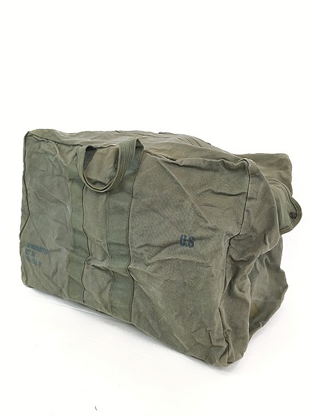 雑貨 古着 60s 米軍 USAF FLYER'S キャンバス フライヤーズ キッド バッグ 大型 古着の通販は