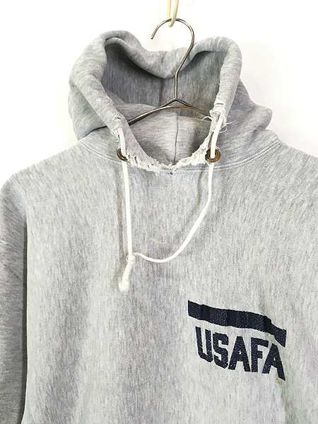 古着 80s USA製 Champion Reverse Weave 「USAFA」 貴重 ネームバー ...