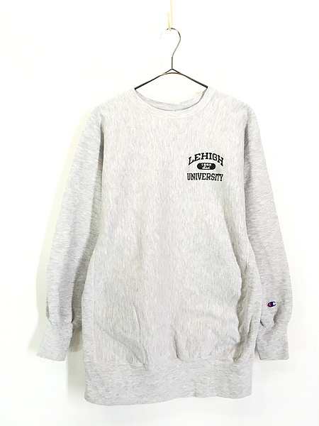 古着 90s Champion Reverse Weave 「LEHIGH」 3段 カレッジ リバース スウェット XL 古着