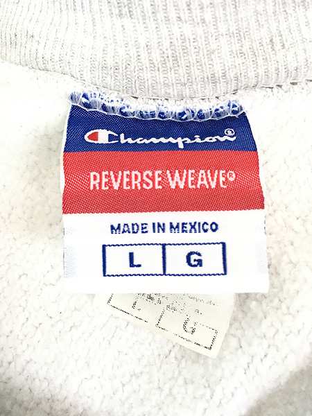 古着 00s Champion Reverse Weave 「VIRGINIA」 アーチ プリント リバース スウェット L 古着