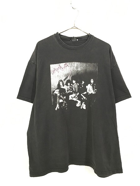 古着 90s USA製 New York Dolls フォト ロック パンク Tシャツ XL 古着｜au PAY マーケット